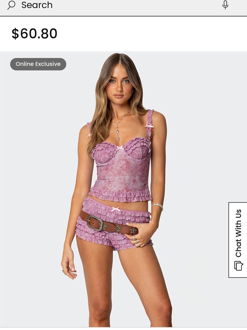 NEW! EDIKTED TWO PIECE SET